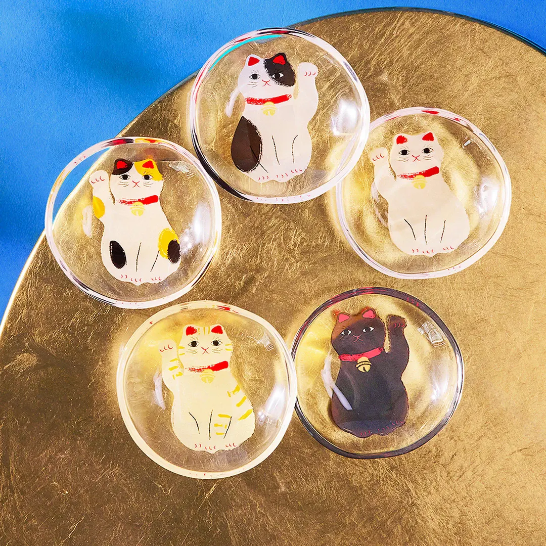 Manekineko Plate Set