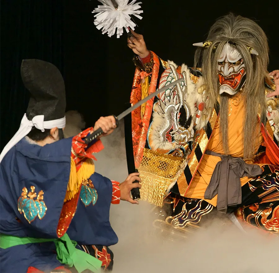 Hiroshima Kagura performance
