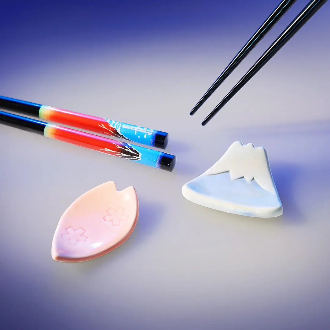 chopsticks and chopstick rests