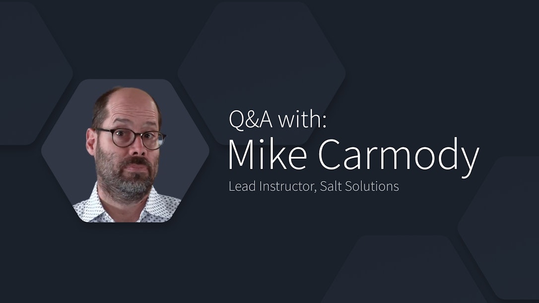 Q&A with Mike Carmody, Lead Instructor, Salt Solutions