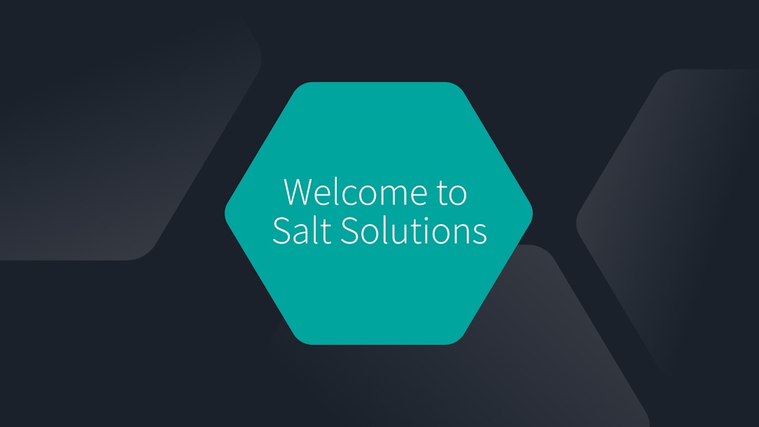 Welcome to the Salt Solutions Beta