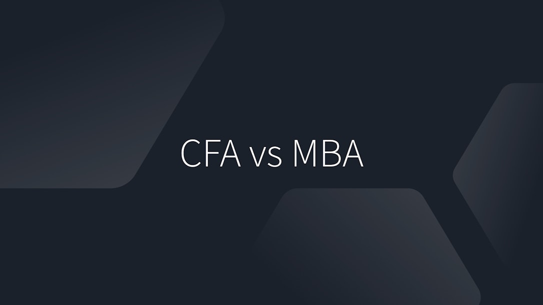CFA vs MBA