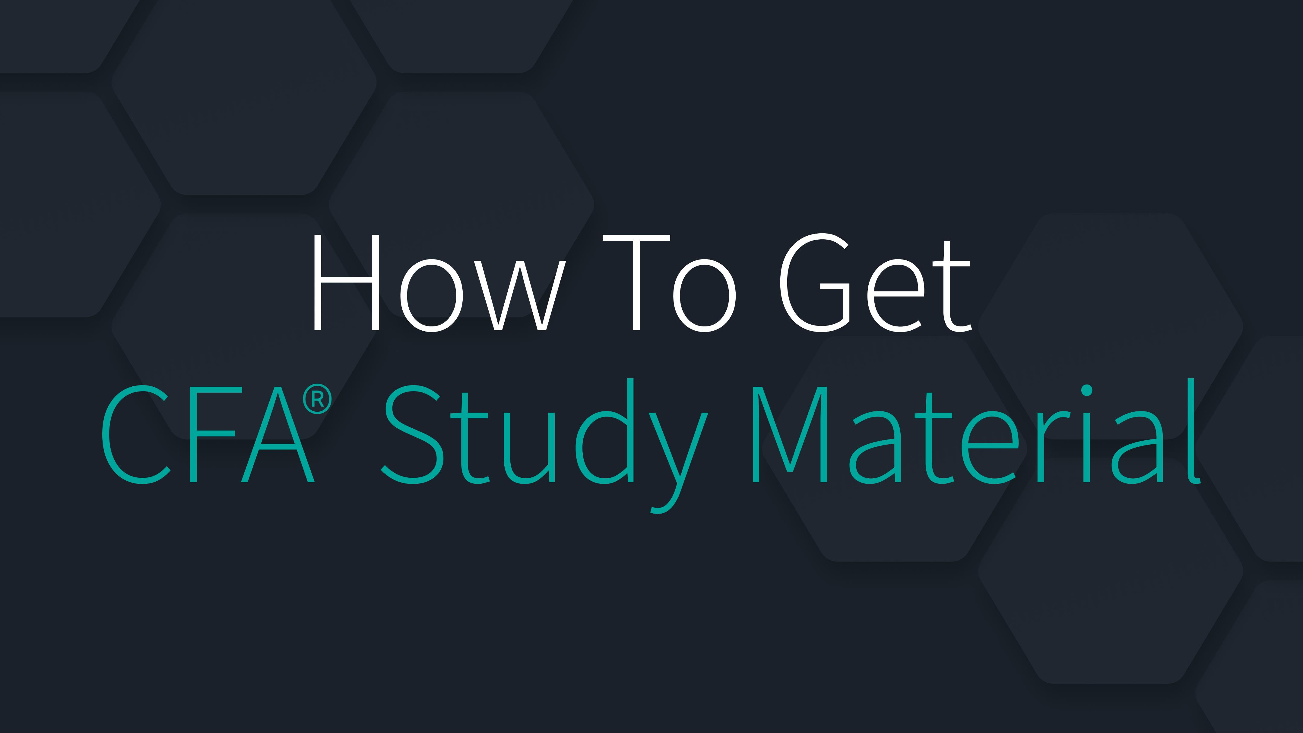 CFA® Level I Exam