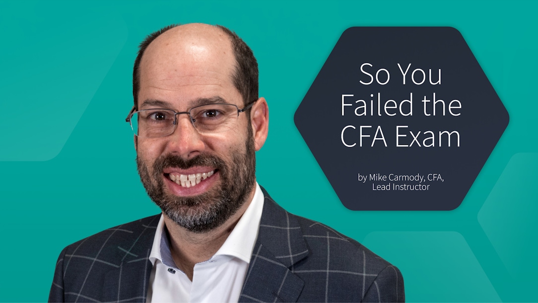 So You Failed the CFA Exam