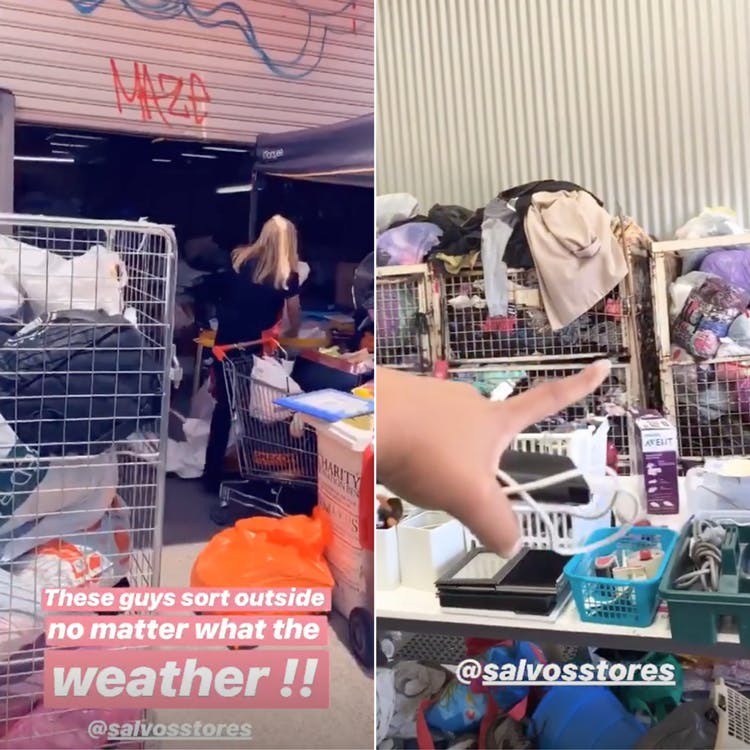 Behind the scenes at Salvos Stores Salvos Stores
