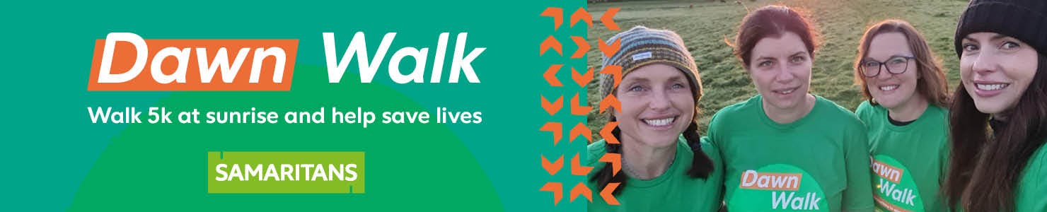 Dawn Walk, Walk 5k at sunrise and help save lives