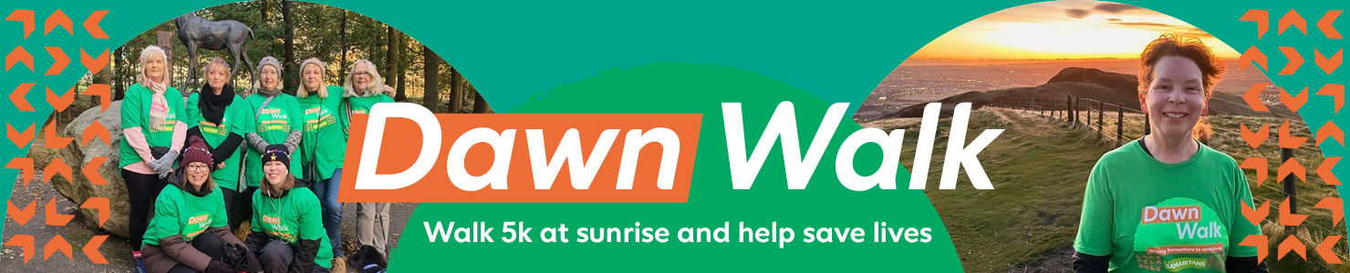 Dawn Walk. Walk 5K at sunrise and help save lives.