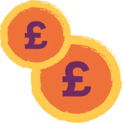 Coins icon.