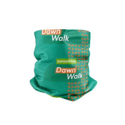 Dawn Walk green neck buff.