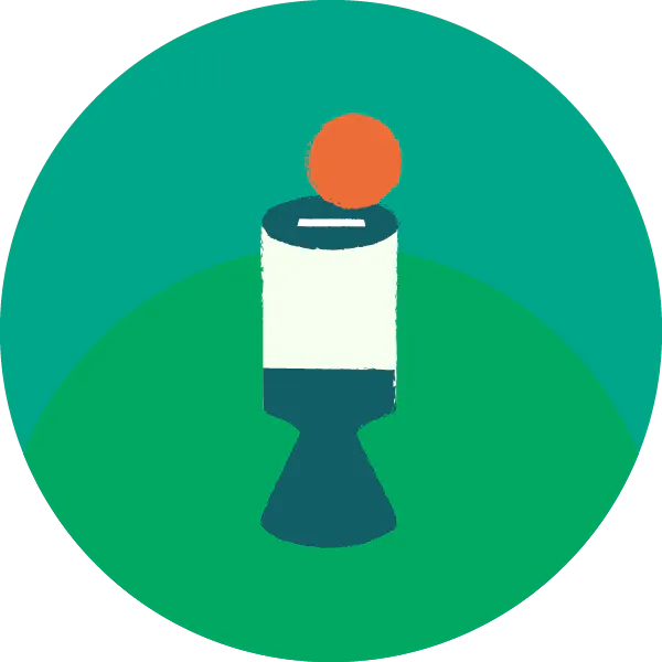 First donation badge.