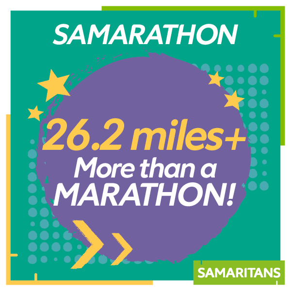 26.2 miles+ - more than a marathon!