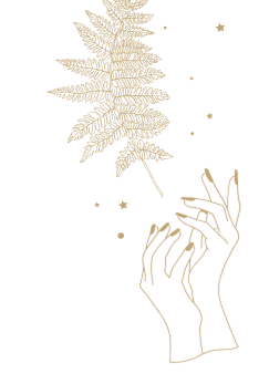 fern and hands