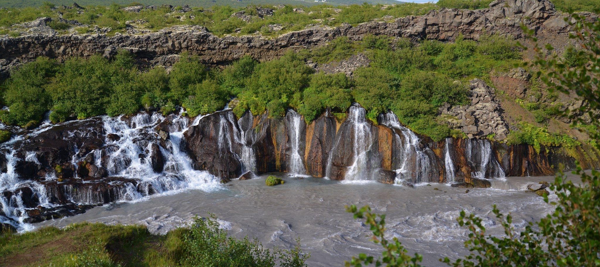 Hraunfossar í Borgarfirði