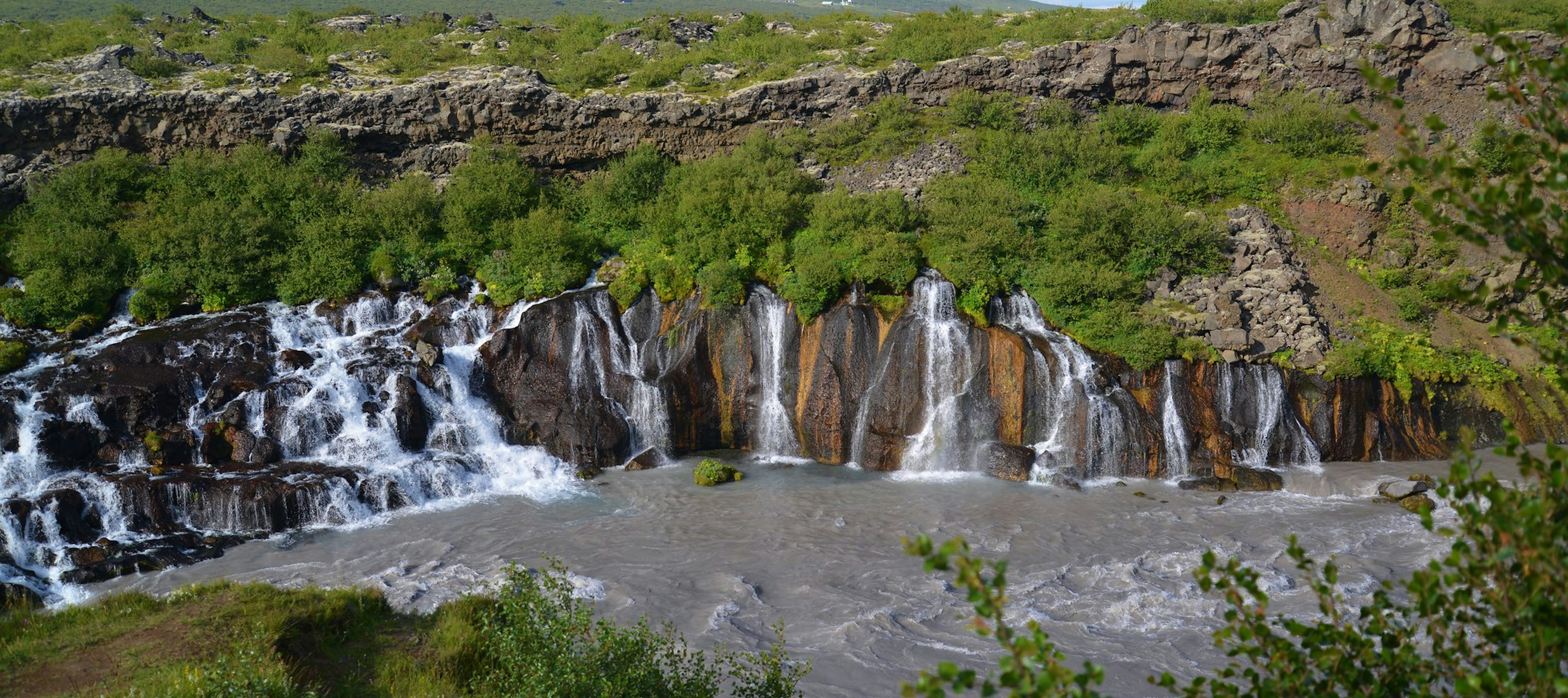 Hraunfossar í Borgarfirði