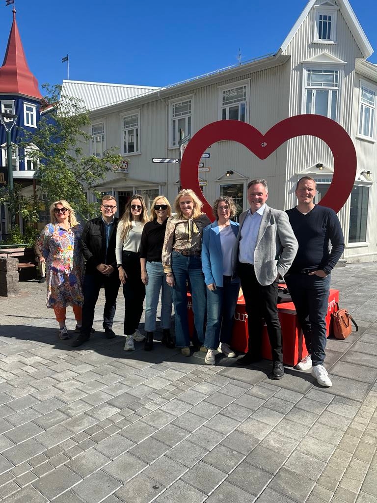 Frá vinnuferð stjórnar á Norðurlandi í júní 2024.