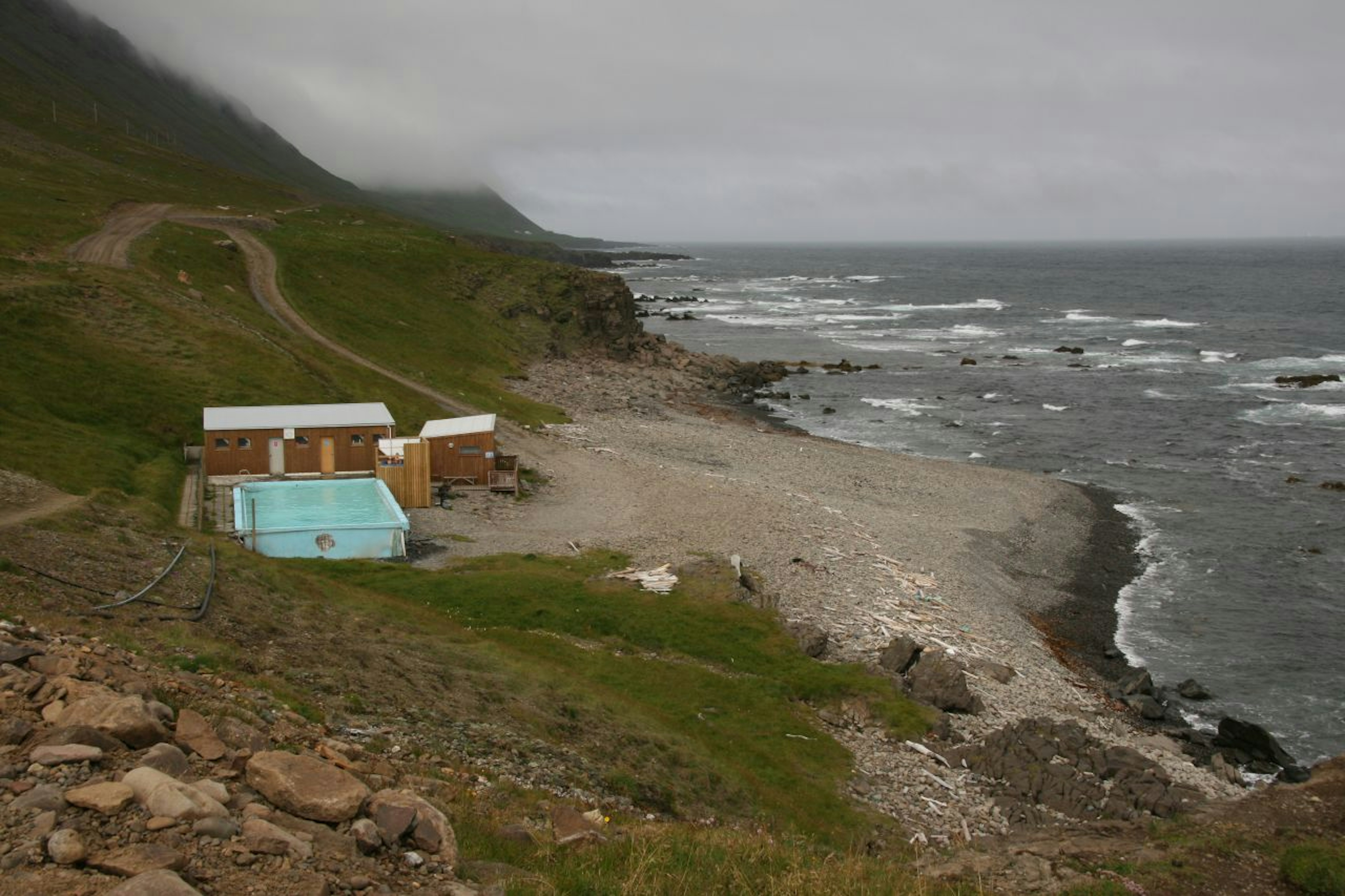 Krossneslaug á Ströndum.