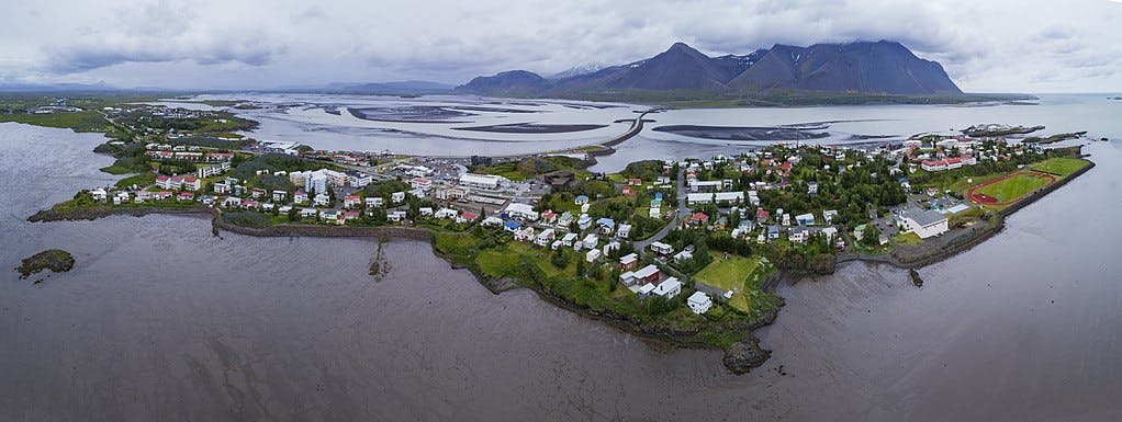 Borgarnes, norðvestur