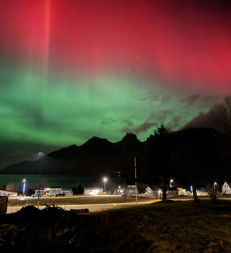 Fjarðabyggð og stórkostleg norðurljós