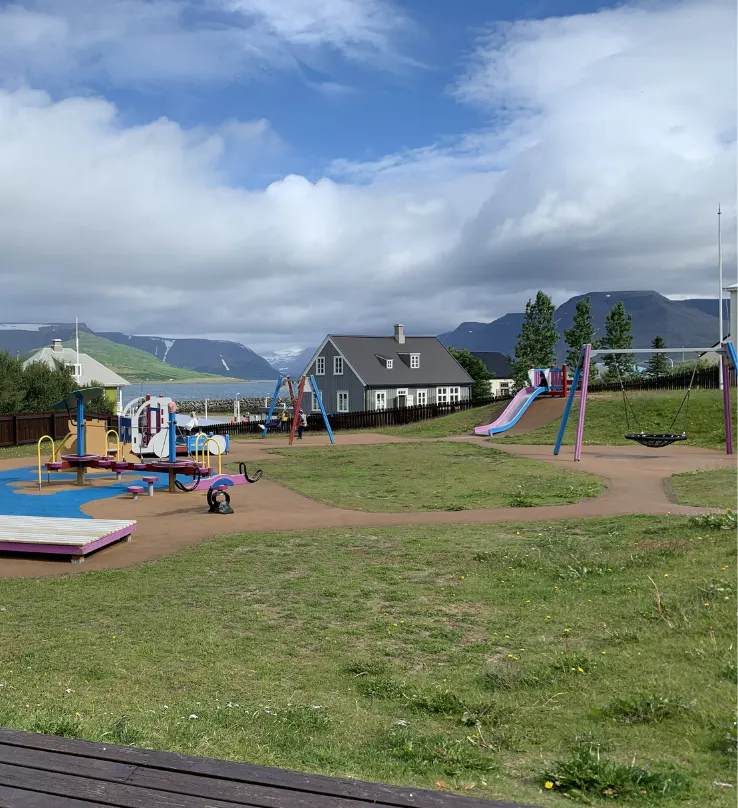 Leikvöllur í Dýrafirði