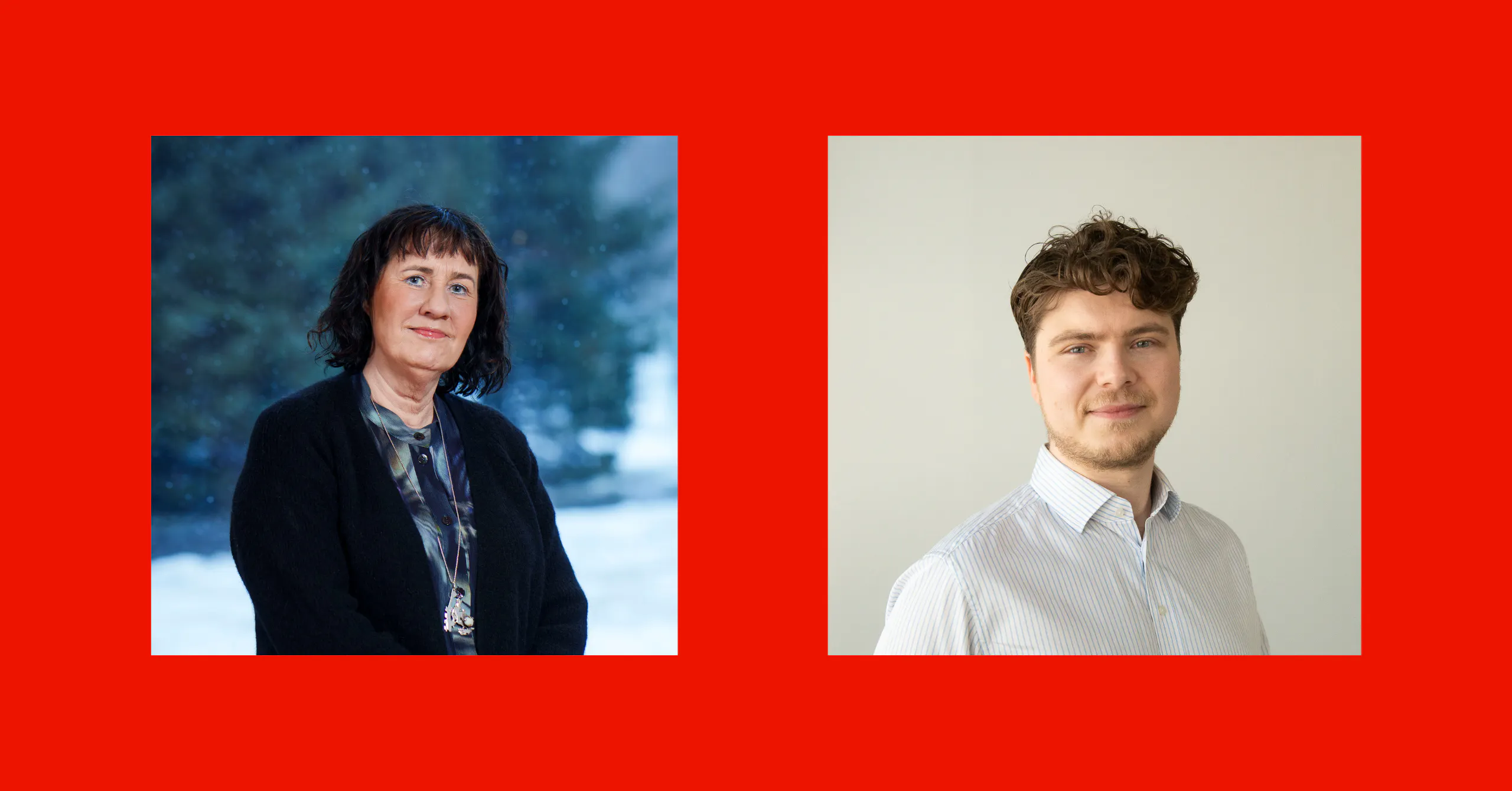 Stein Olav Romslo og Anna Margrét Ólafsdóttir