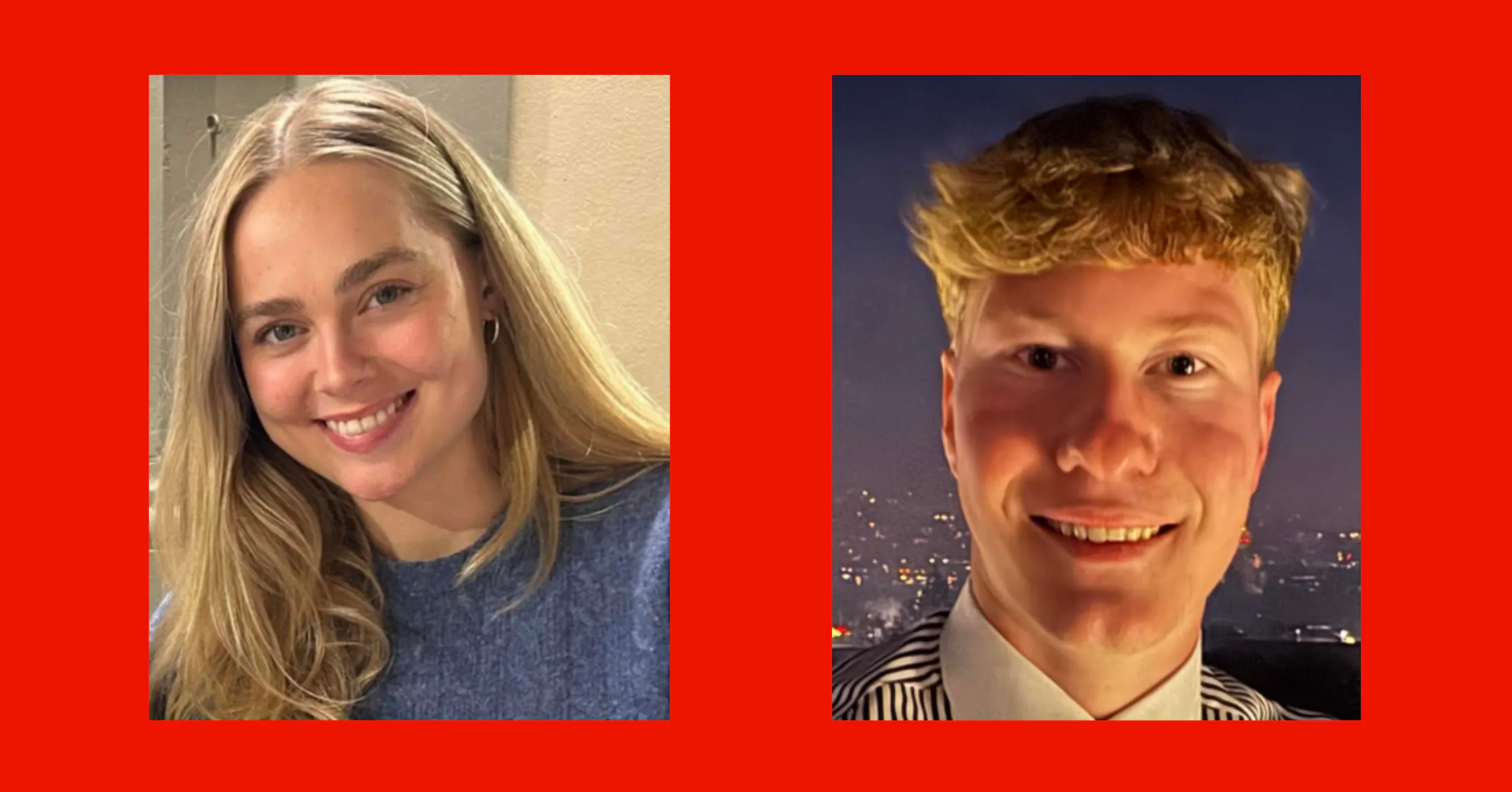 Sigurður Kári Harðarson og Sólveig Jóhannesdóttir Larsen