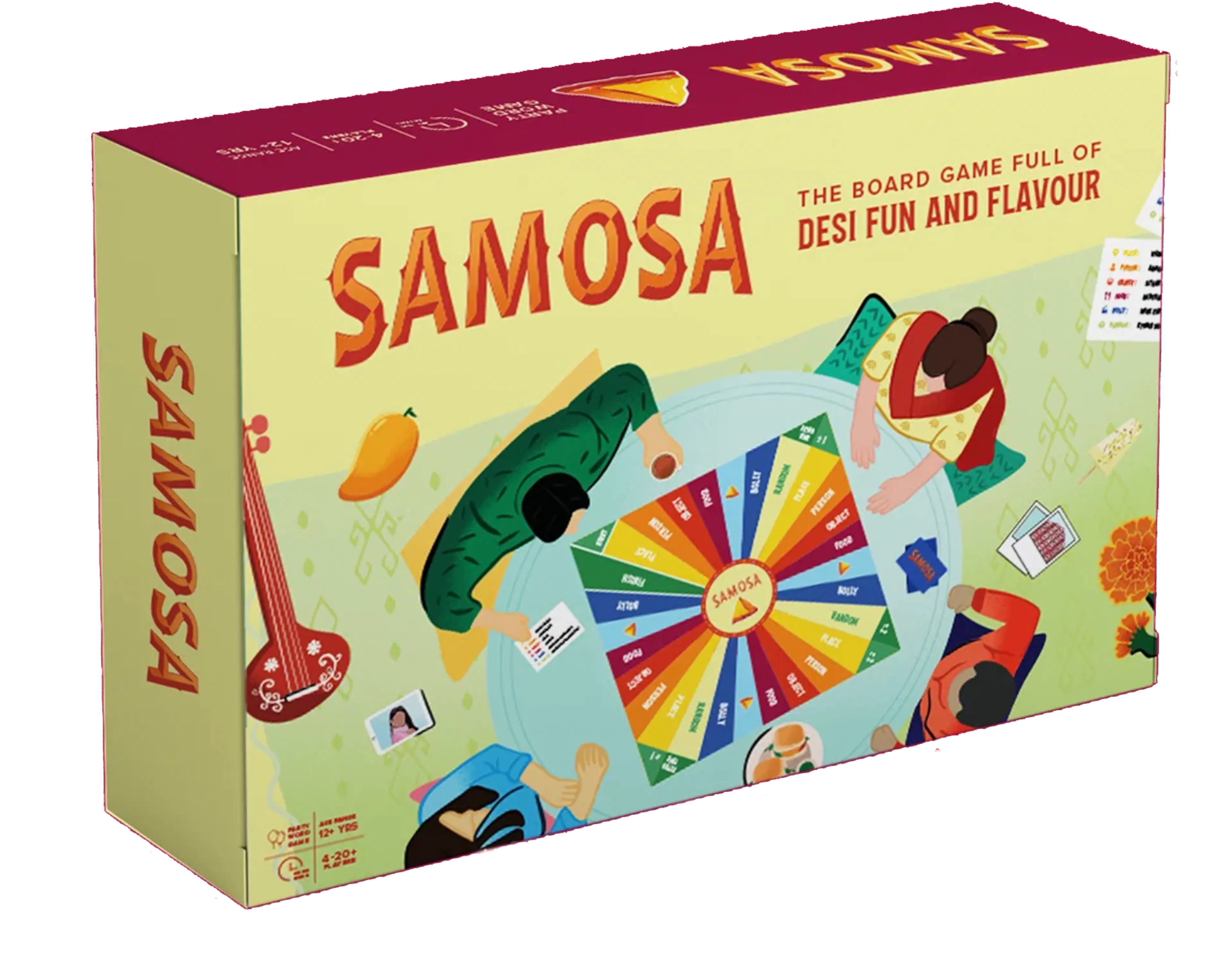 SAMOSA Game Box - The Ultimate Desi Party Game