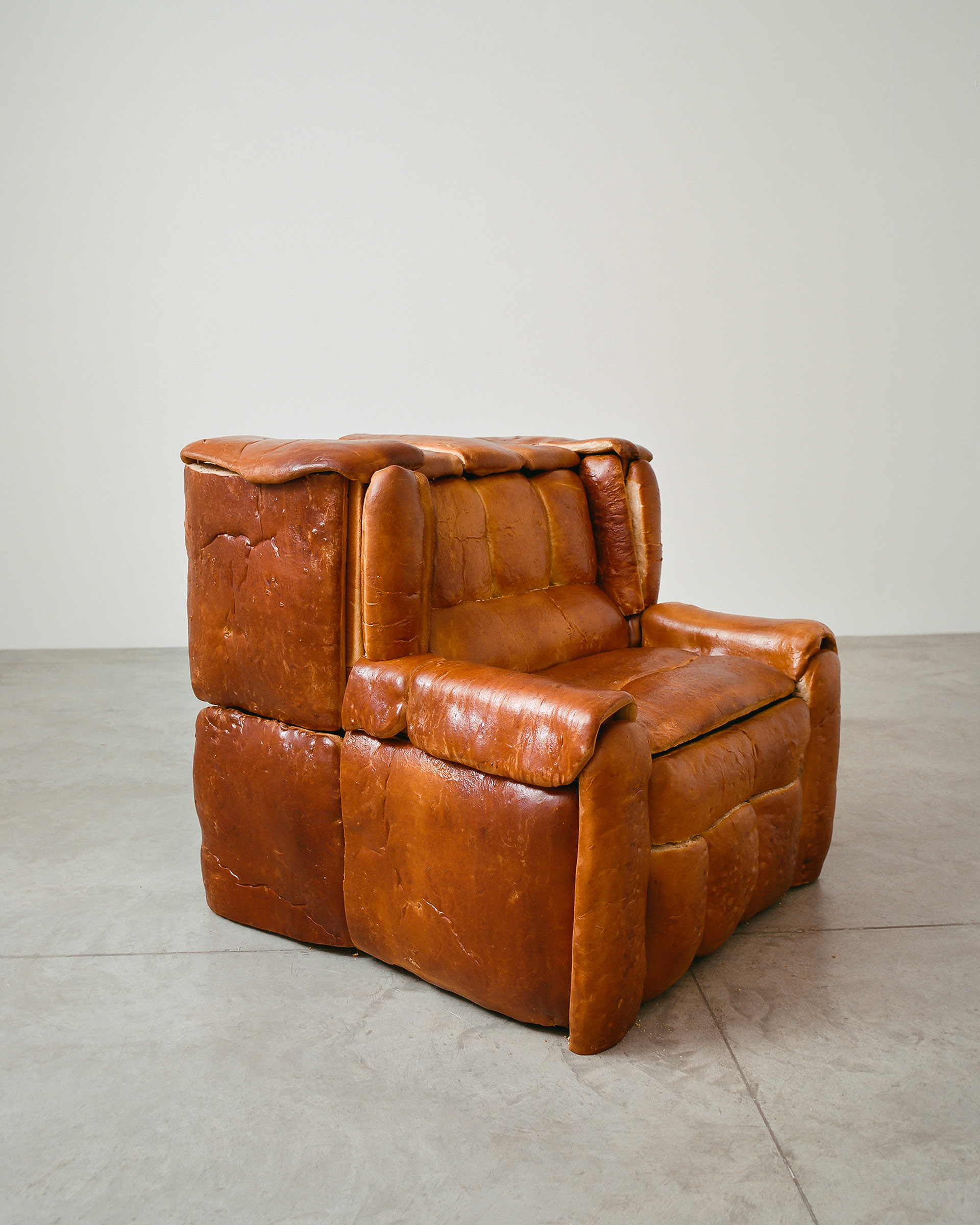 loaf leather armchair