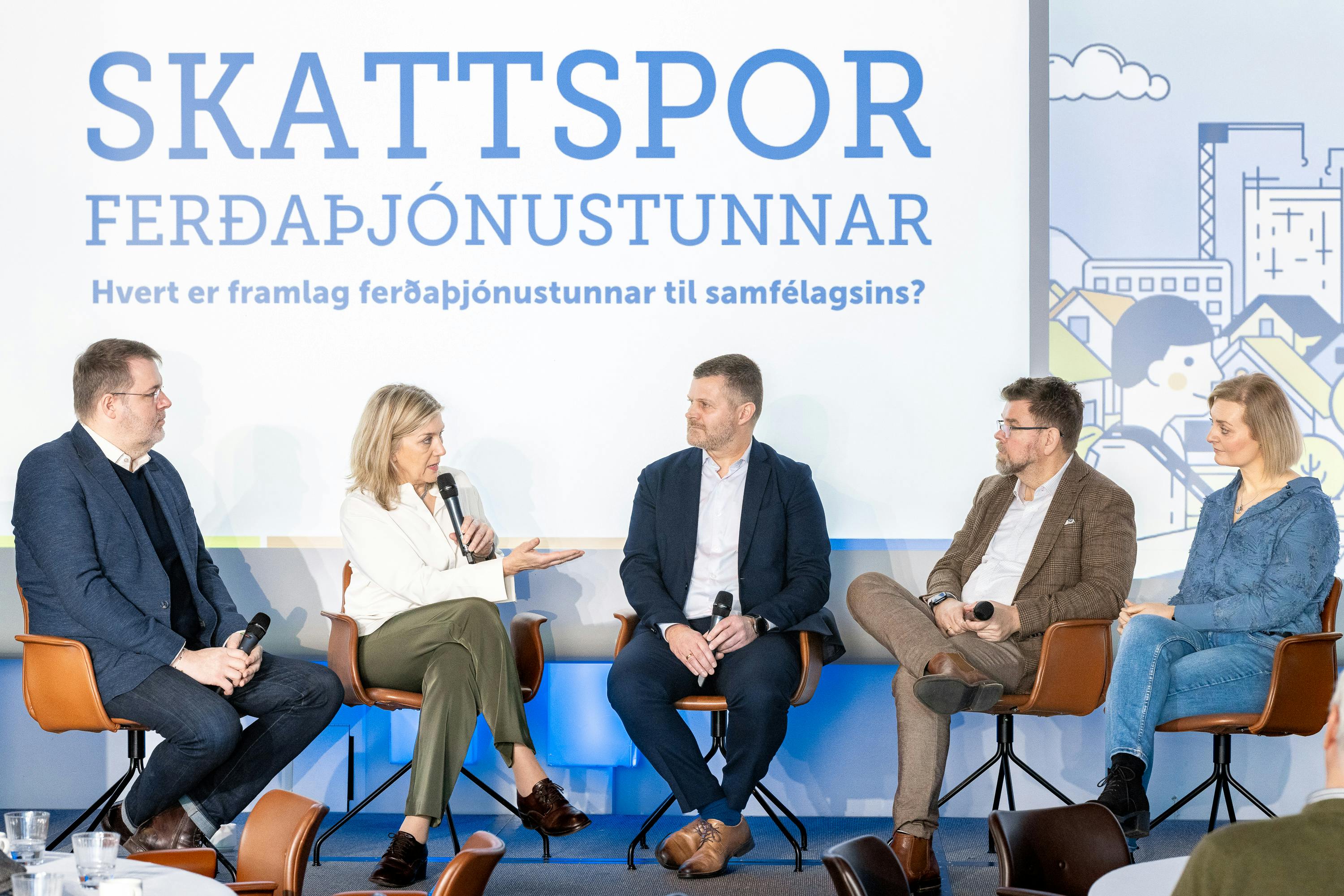 Umræður Skattspor ferðaþjónustunnar 2025