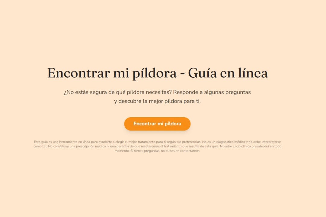 Encontrar mi pildora en linea