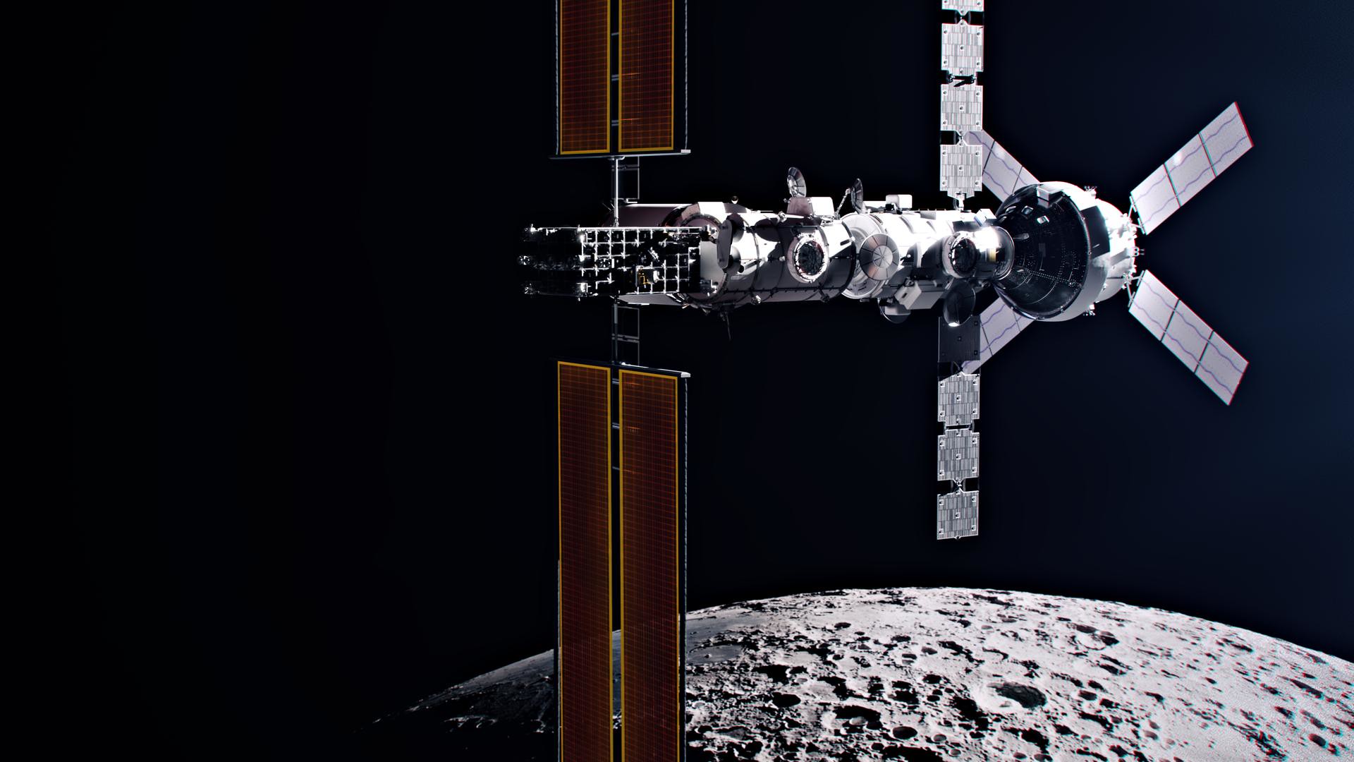 La station spatiale Gateway - Artemis IV ©NASA