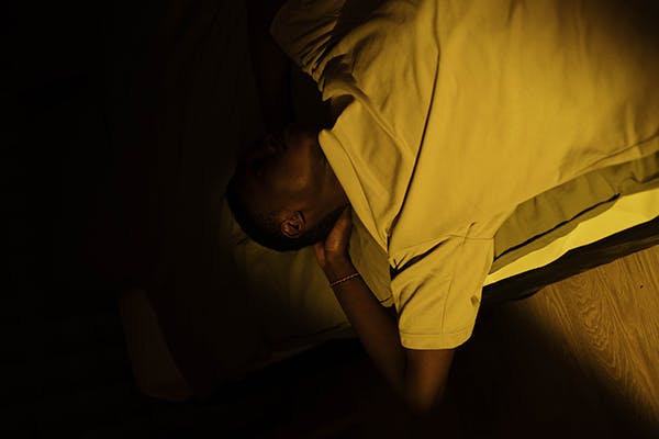 hypnic jerk when falling asleep