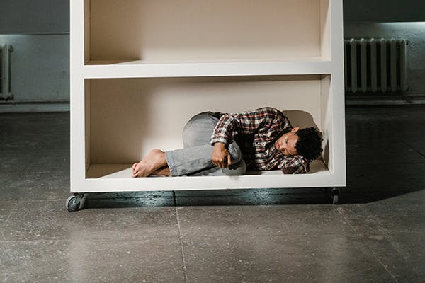 weird feeling when trying to fall asleep