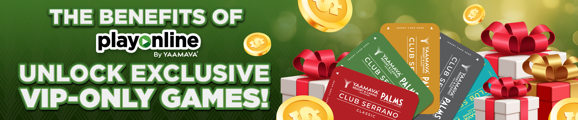 Welcome to Play Online by Yaamava