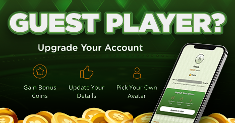 Guest Player- Upgrade Your Account