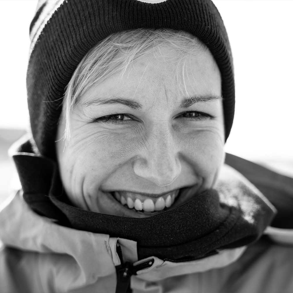 Nina Hoffman - smiling for the camera