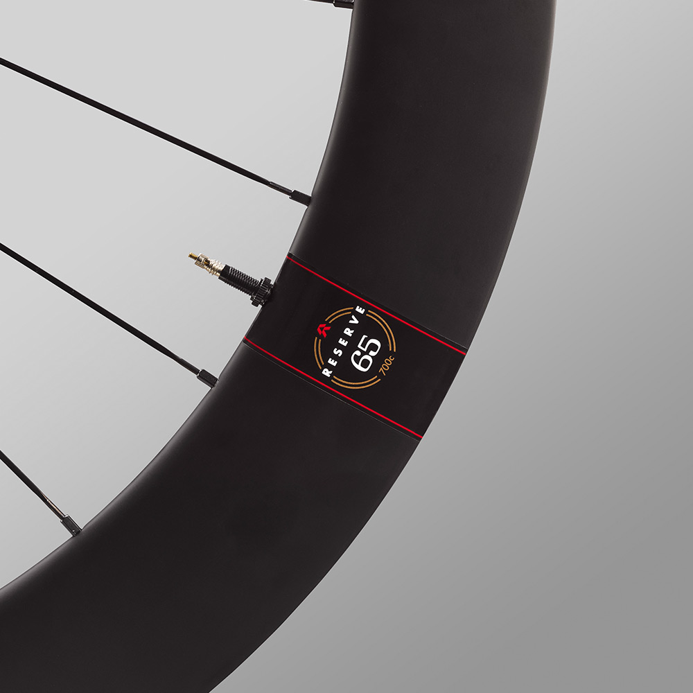 Reserve 65 Road Wheel rim detail