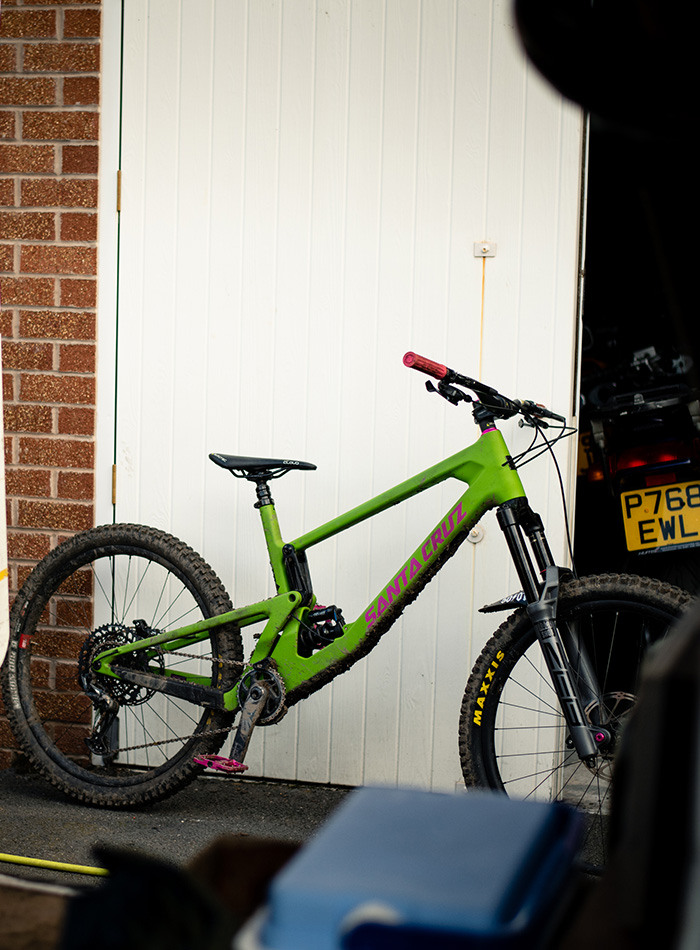 santa cruz enduro frame