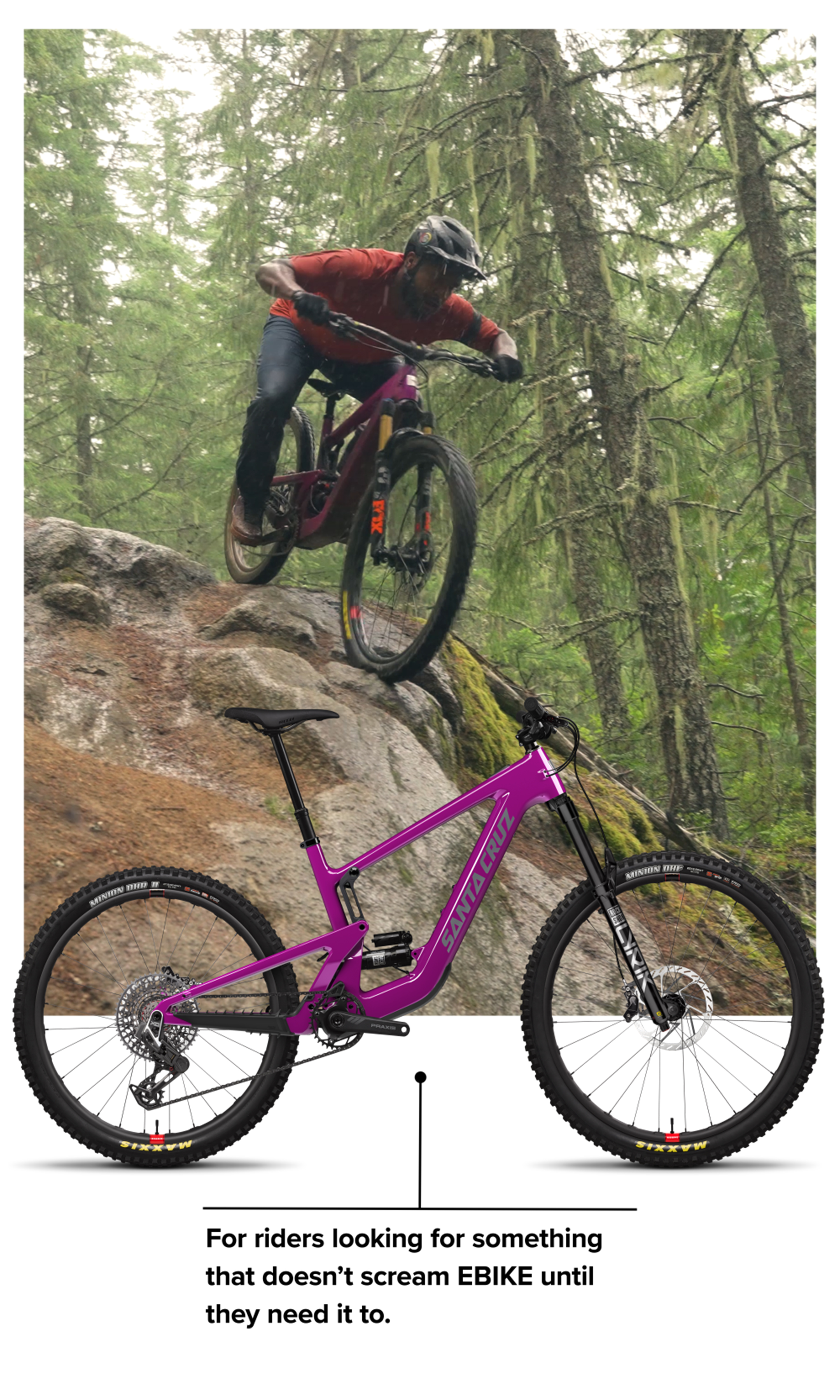 Santa cruz cheap electric mountain bike