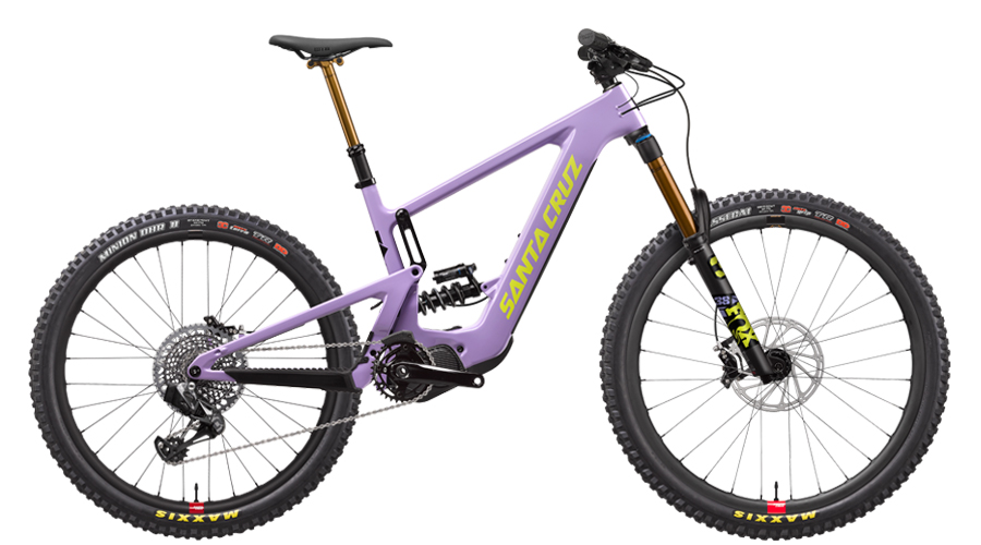 santa cruz nomad purple