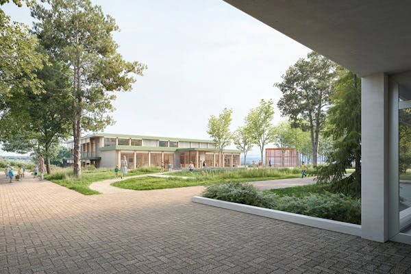 Exterior image of the project