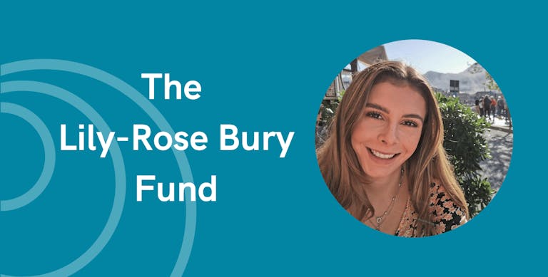 Lily-Rose Bury fund banner.