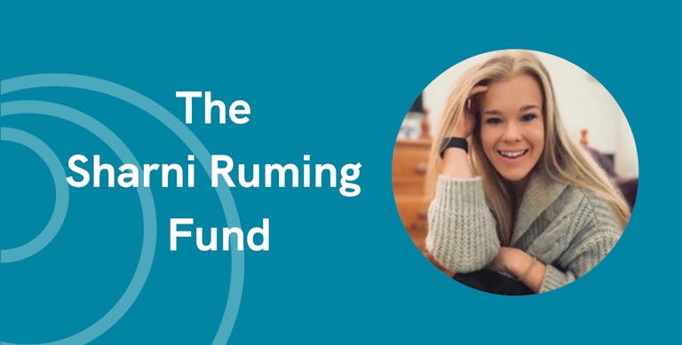 Sharni Ruming Fund banner