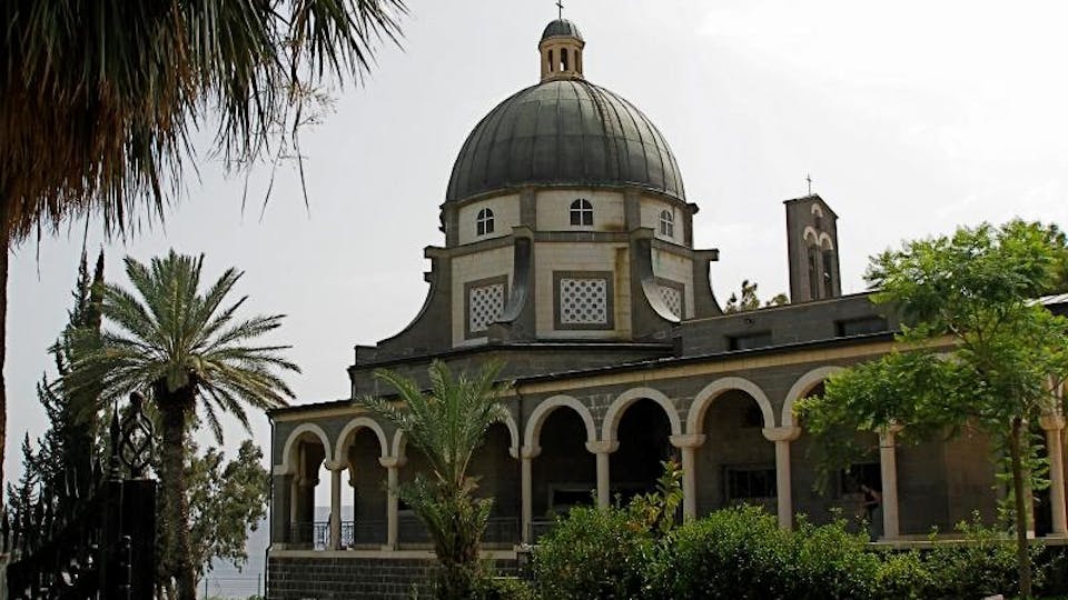 Mount of Beatitudes Church in Israel