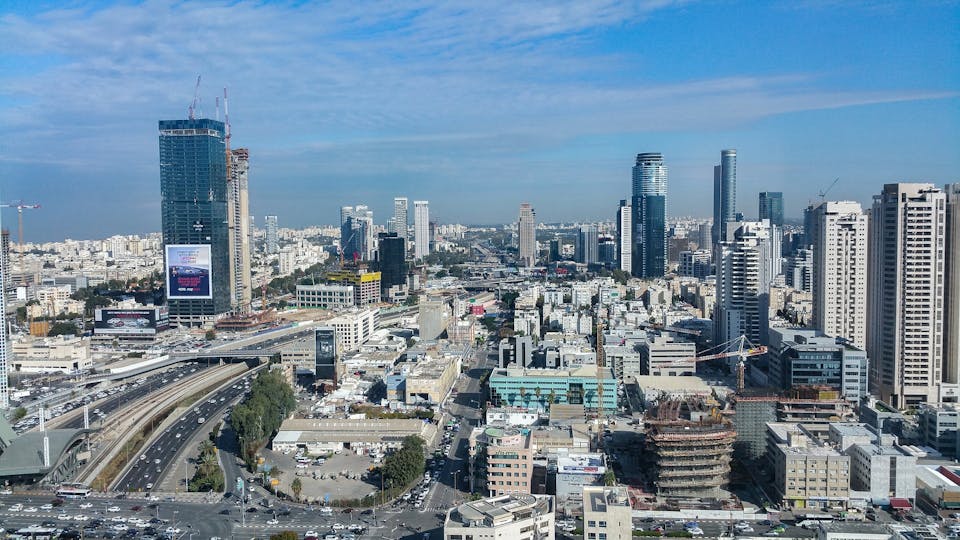 High Rise buildings in Tel Aviv
