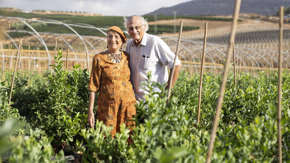 An Image of a couple in Bikurei Shilo Farm