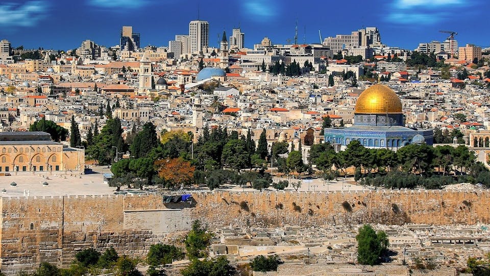Jerusalem from above