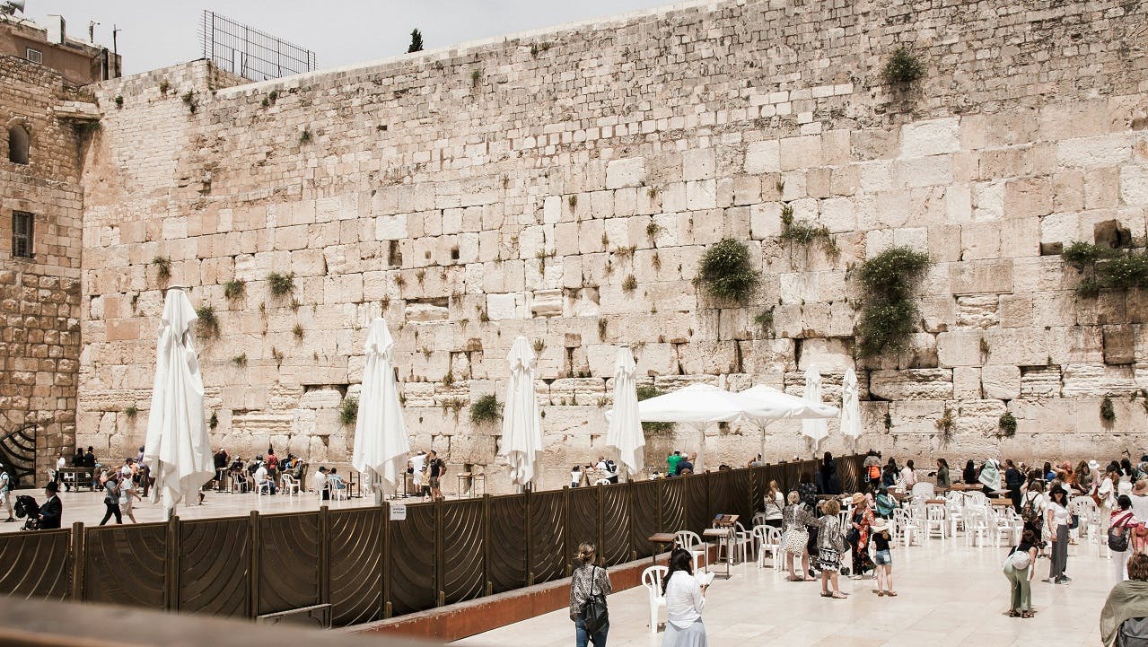 Klagemauer in Jerusalem