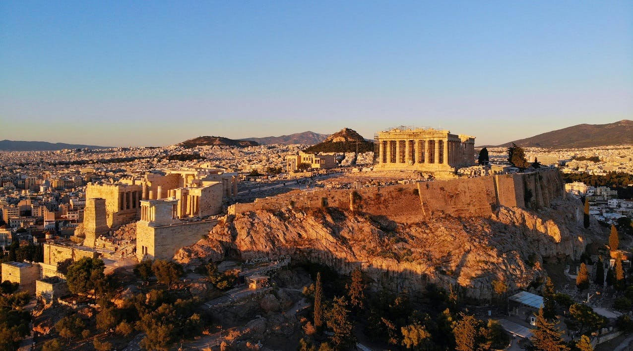 Athen mit Pantheon