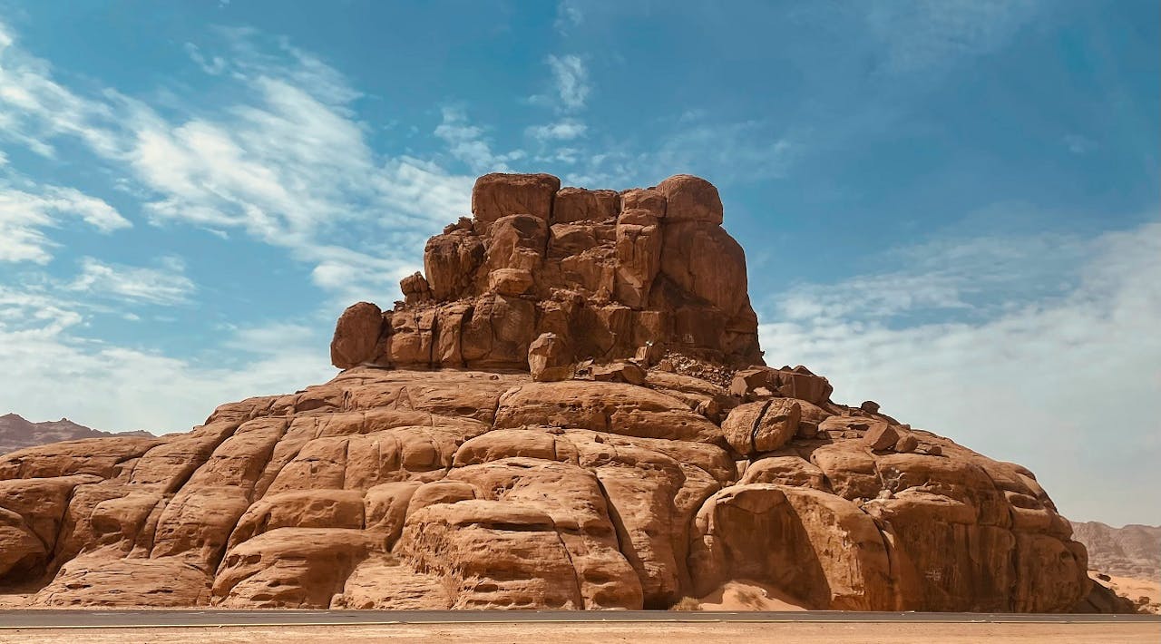 Felsen in der Wueste