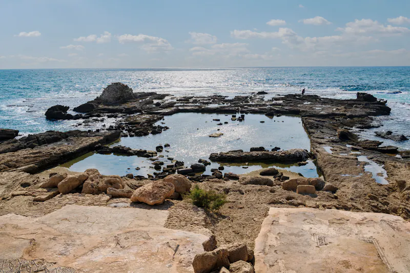 ruins of Caesarea fortress - best of Israel